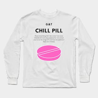 CHILL PILL (Light) Long Sleeve T-Shirt